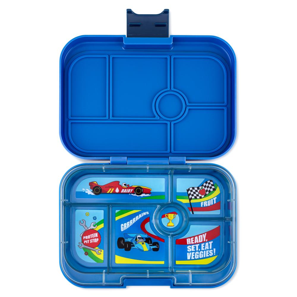 Yumbox - Funny Monster 6 Compartments Lunch Box - Surf Blue