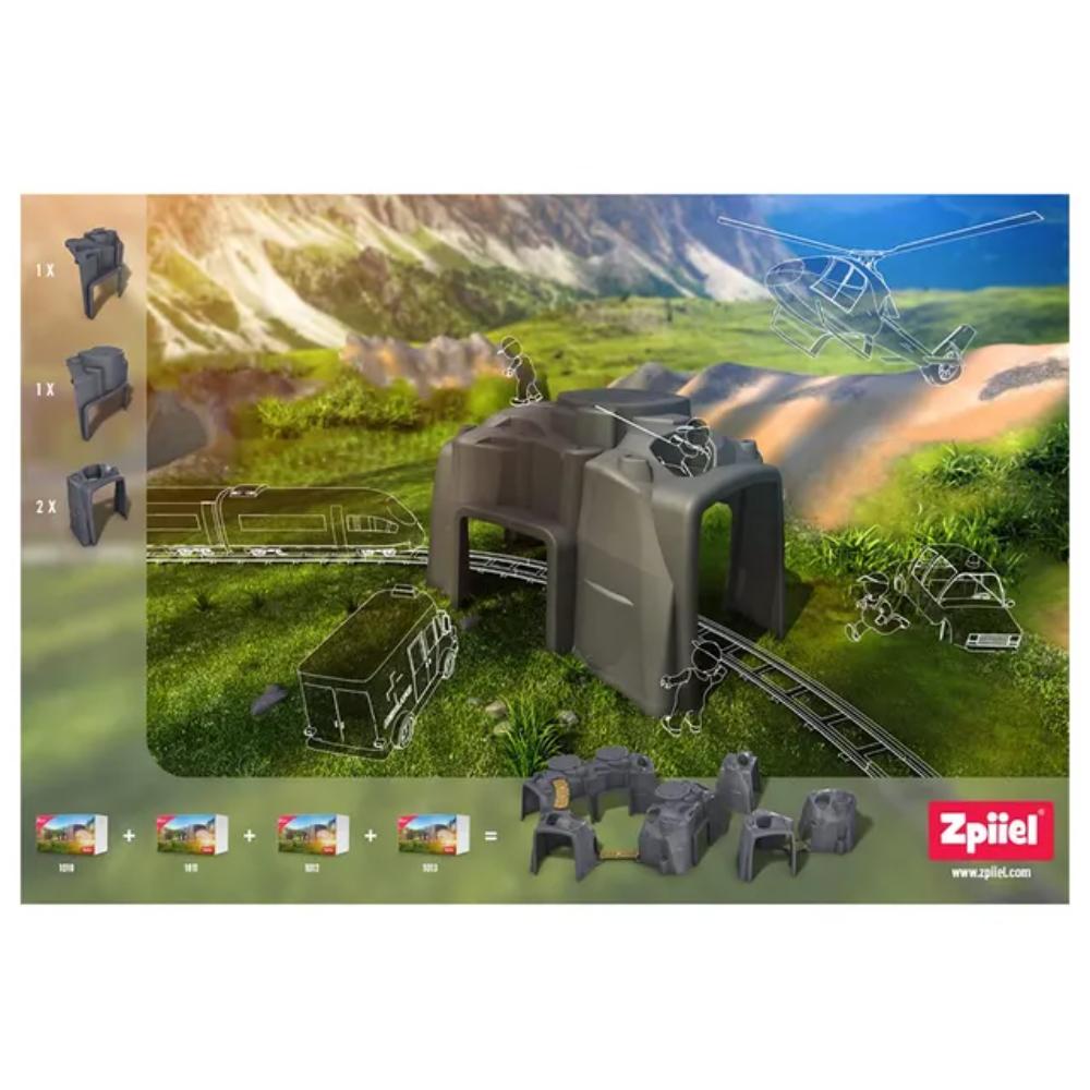 Zpiiel - Tunnel with Crosses Construction Set