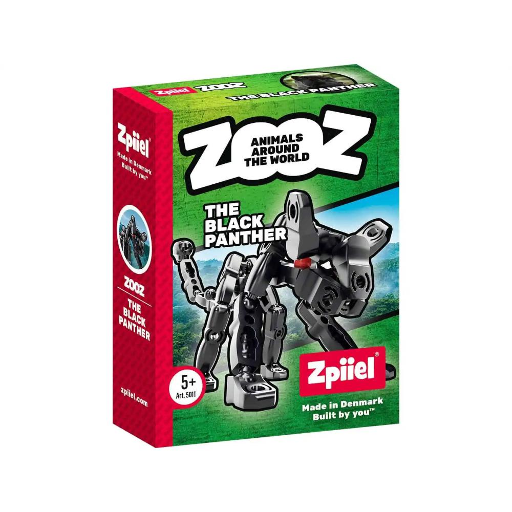 Zpiiel - Zooz The Black Panther Building Set 28pcs