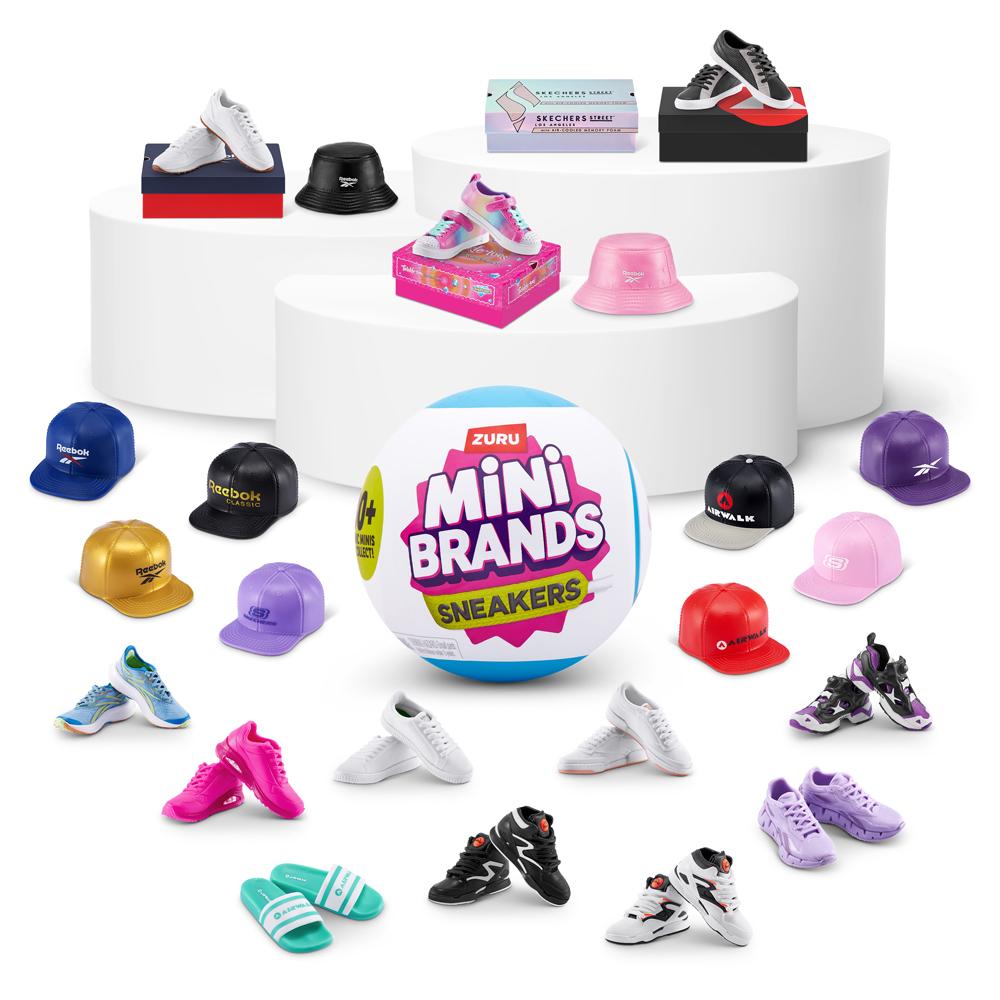 Zuru 5 Surprise - Mini Brands Sneaker's Series 1 30+ Iconic Minis to Collect