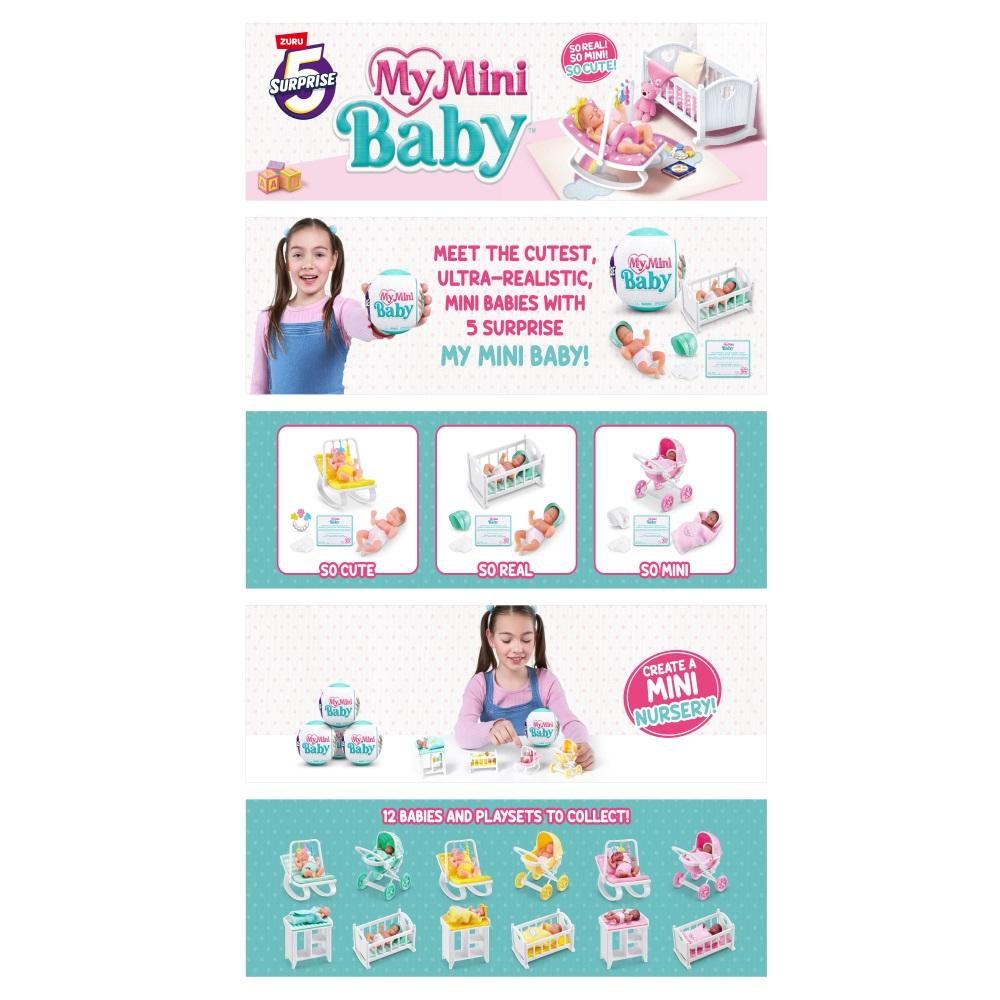 Zuru 5 Surprise - My Mini Baby Nursery Series 1 (12 Babies to Collect)