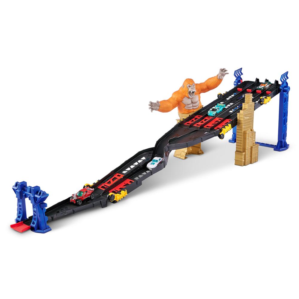 Zuru Metal Machines - 4-lane Gorilla Attack Track Set