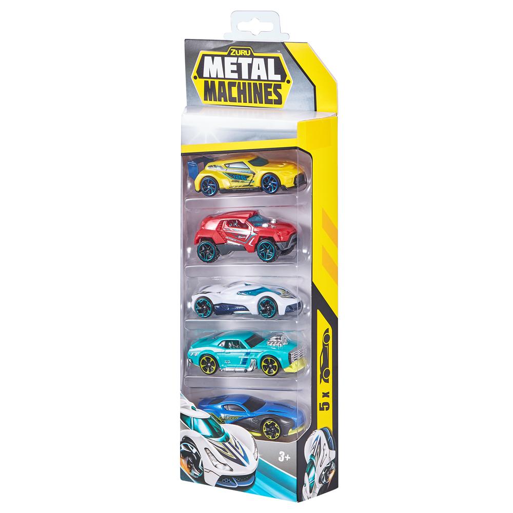 Zuru Metal Machines - Mini Racing Cars Toy 1/64 Pack of 5 - S2