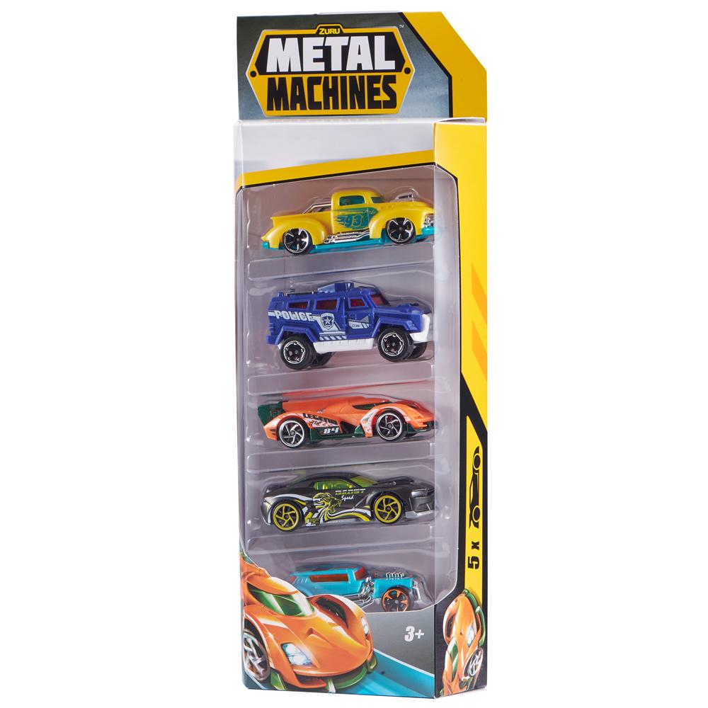 Zuru Metal Machines - Mini Racing Cars Toy 1/64 Pack of 5 - S2