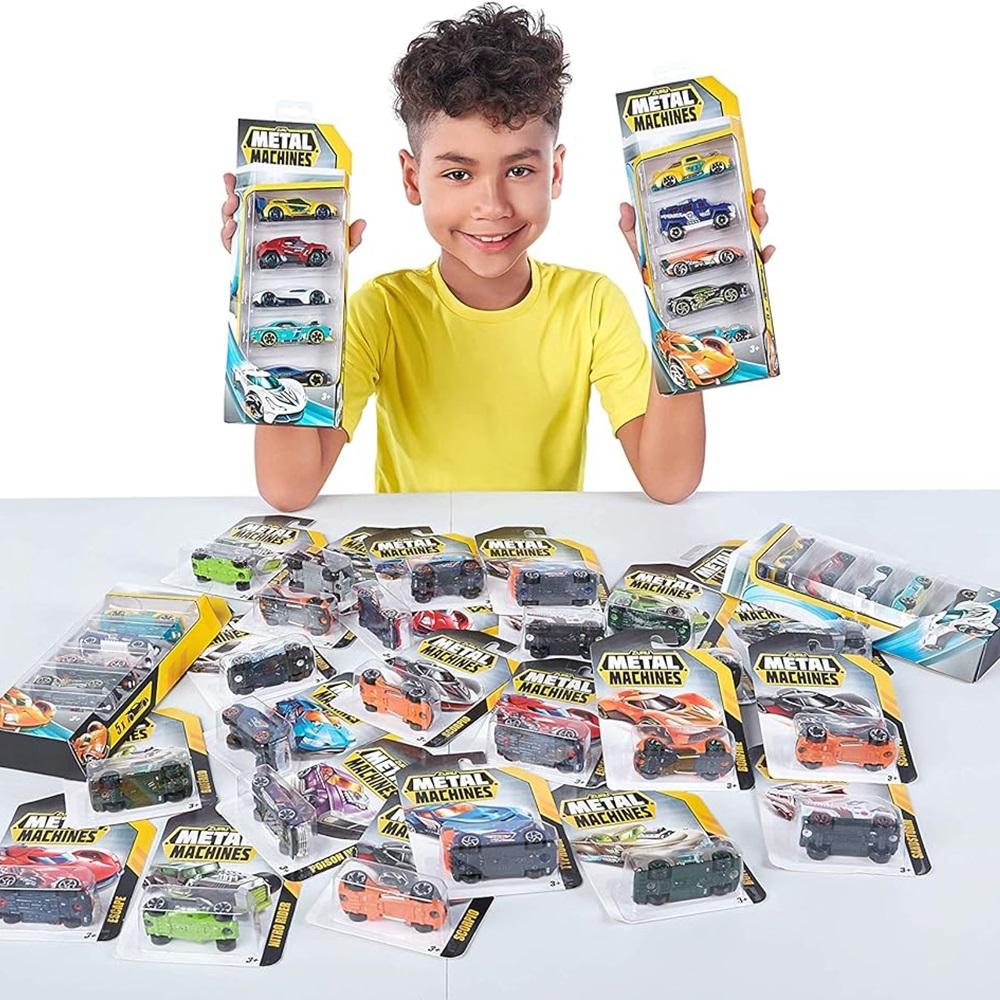 Zuru Metal Machines - Mini Racing Cars Toy 1/64 Pack of 5 - S2