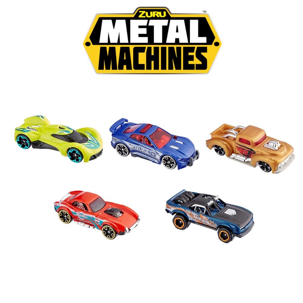 Zuru Metal Machines - Mini Racing Cars Toy 1/64 Pack of 5 - S2