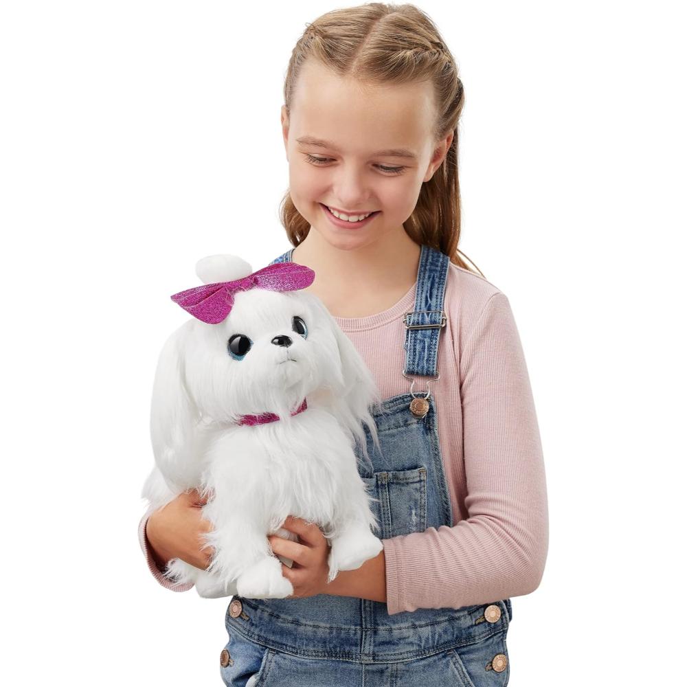 Zuru Pets Alive - “Lil Paw Paw” Interactive Dog Electronic Plush Toy Pet