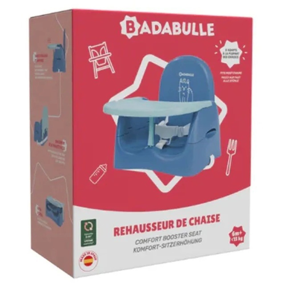 Badabulle - Home and Go Booster Seat for Toddlers and Kids - Cats