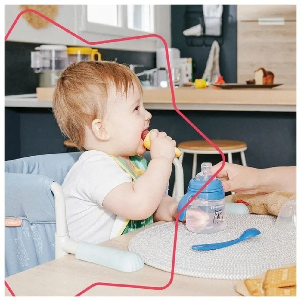 Badabulle - Hook on Portable Highchair Baby Seat - Blue