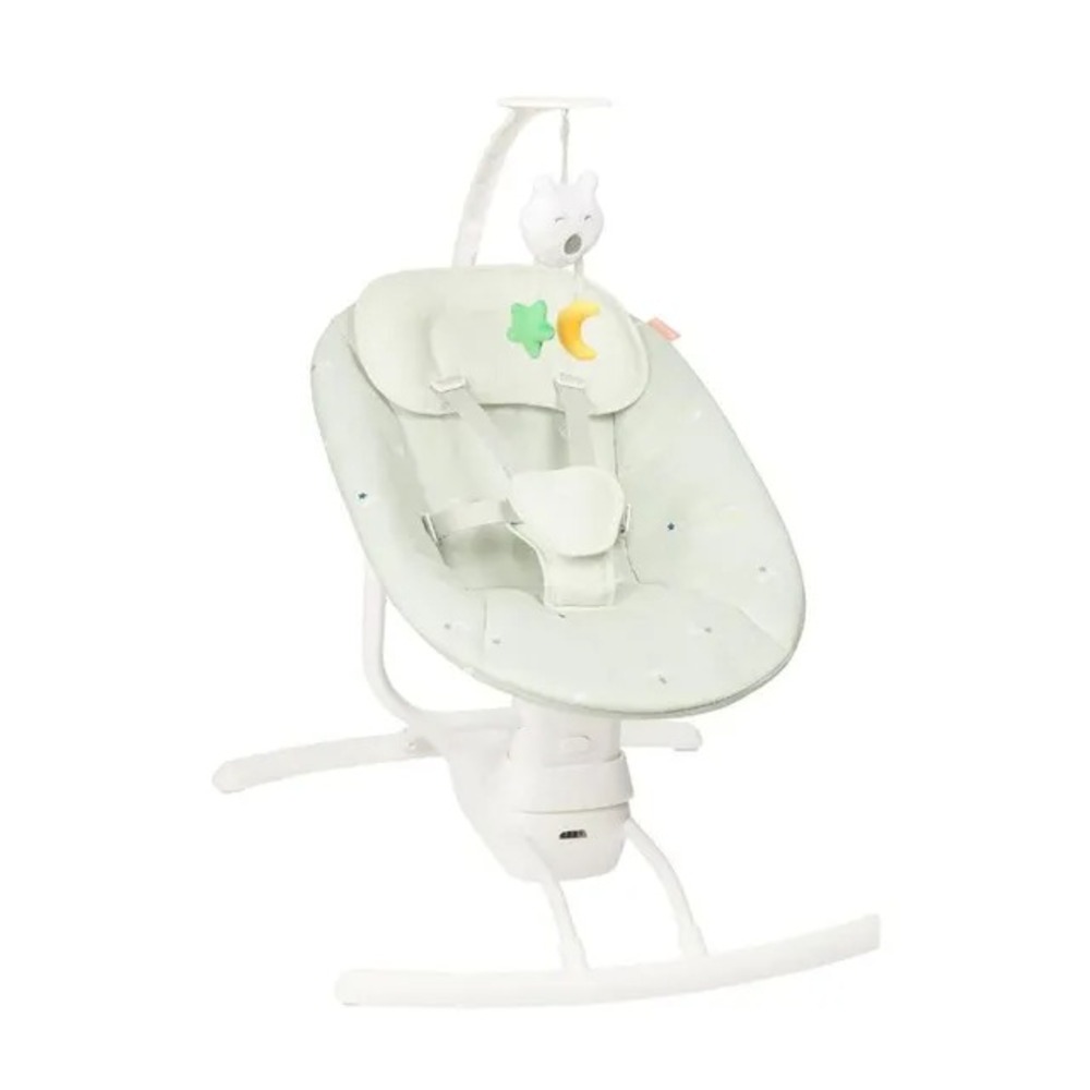 Badabulle - Lateral Nursery Baby Swing with remote controln- Lichen