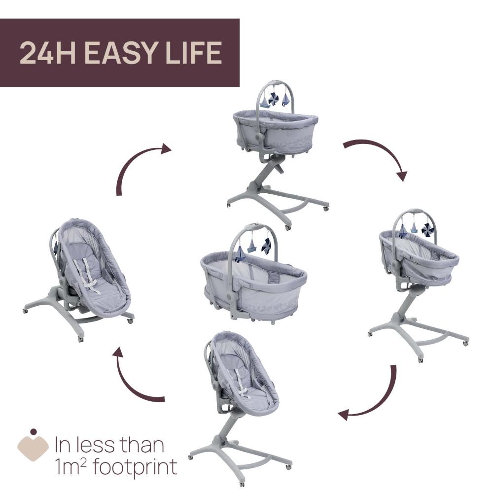 Chicco - 5-in-1 Baby Hug Pro - Earl Grey