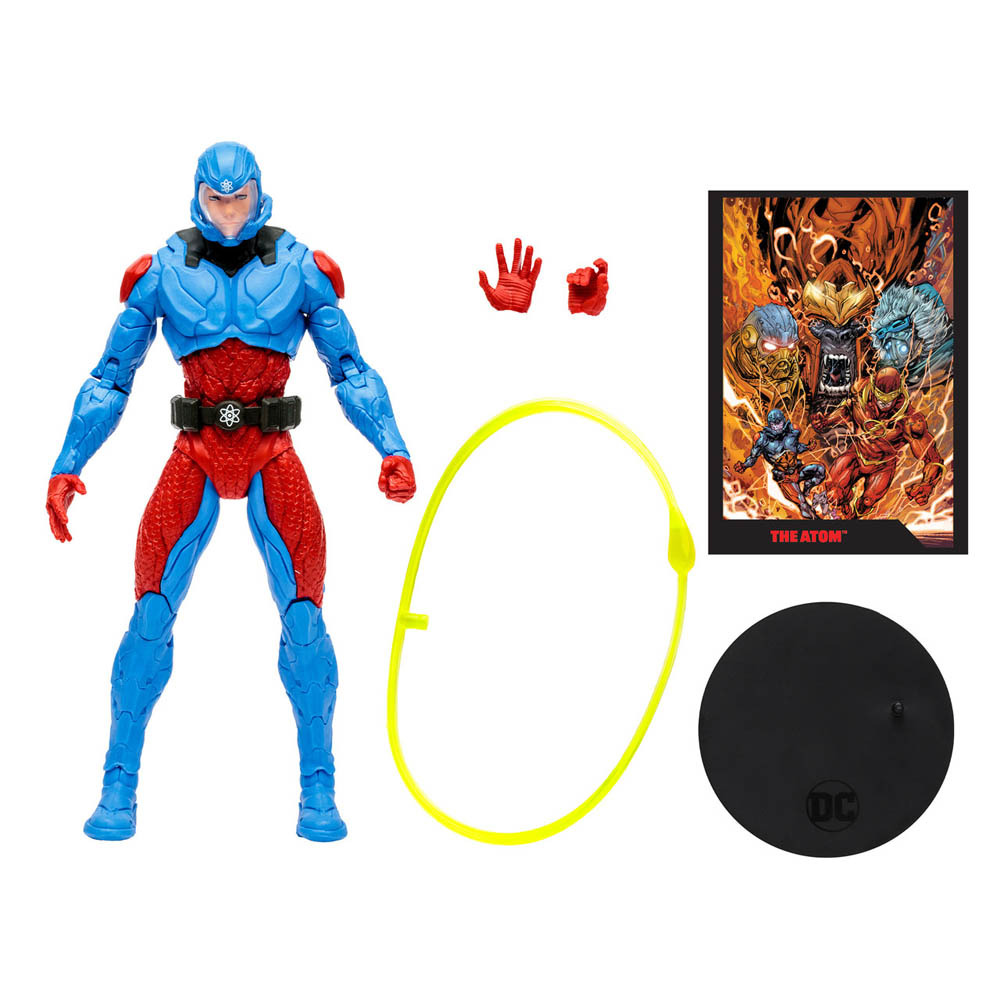 DC Comics - Direct 7In Figure With Comic The Flash WV2 The Atom (Ryan Choi)