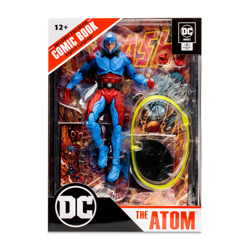DC Comics - Direct 7In Figure With Comic The Flash WV2 The Atom (Ryan Choi)