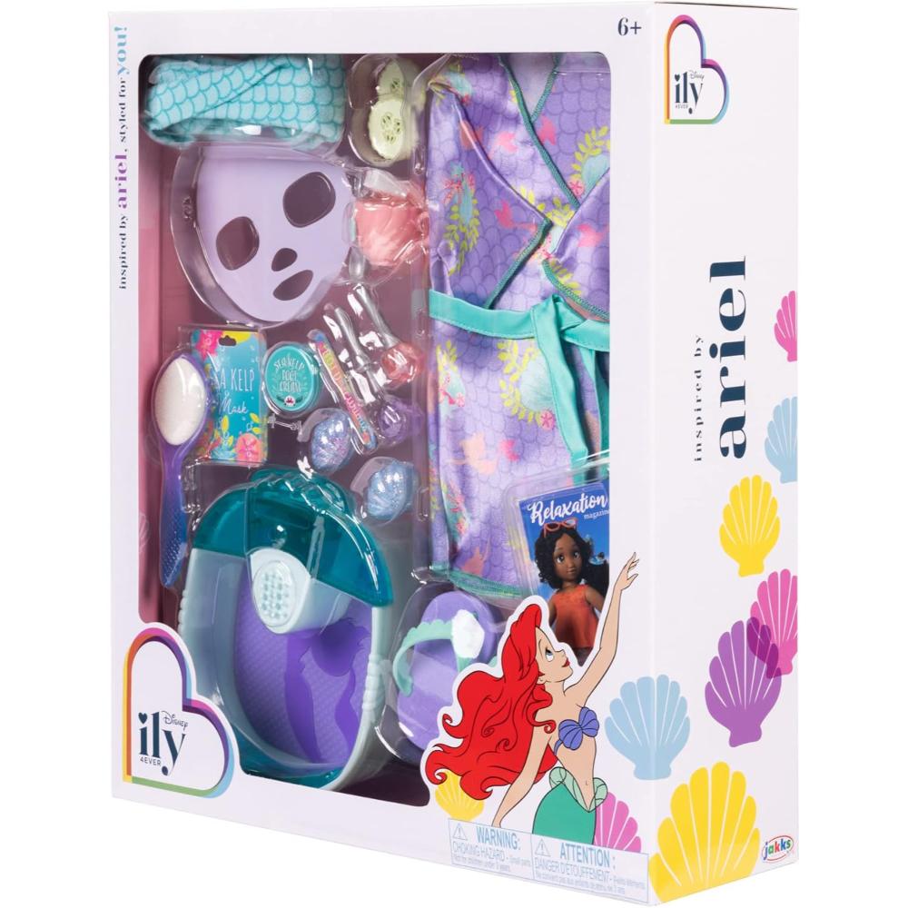Disney Ily - Ariel Inspired Deluxe Accessory Pack Spa Set