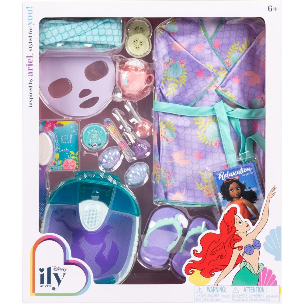Disney Ily - Ariel Inspired Deluxe Accessory Pack Spa Set