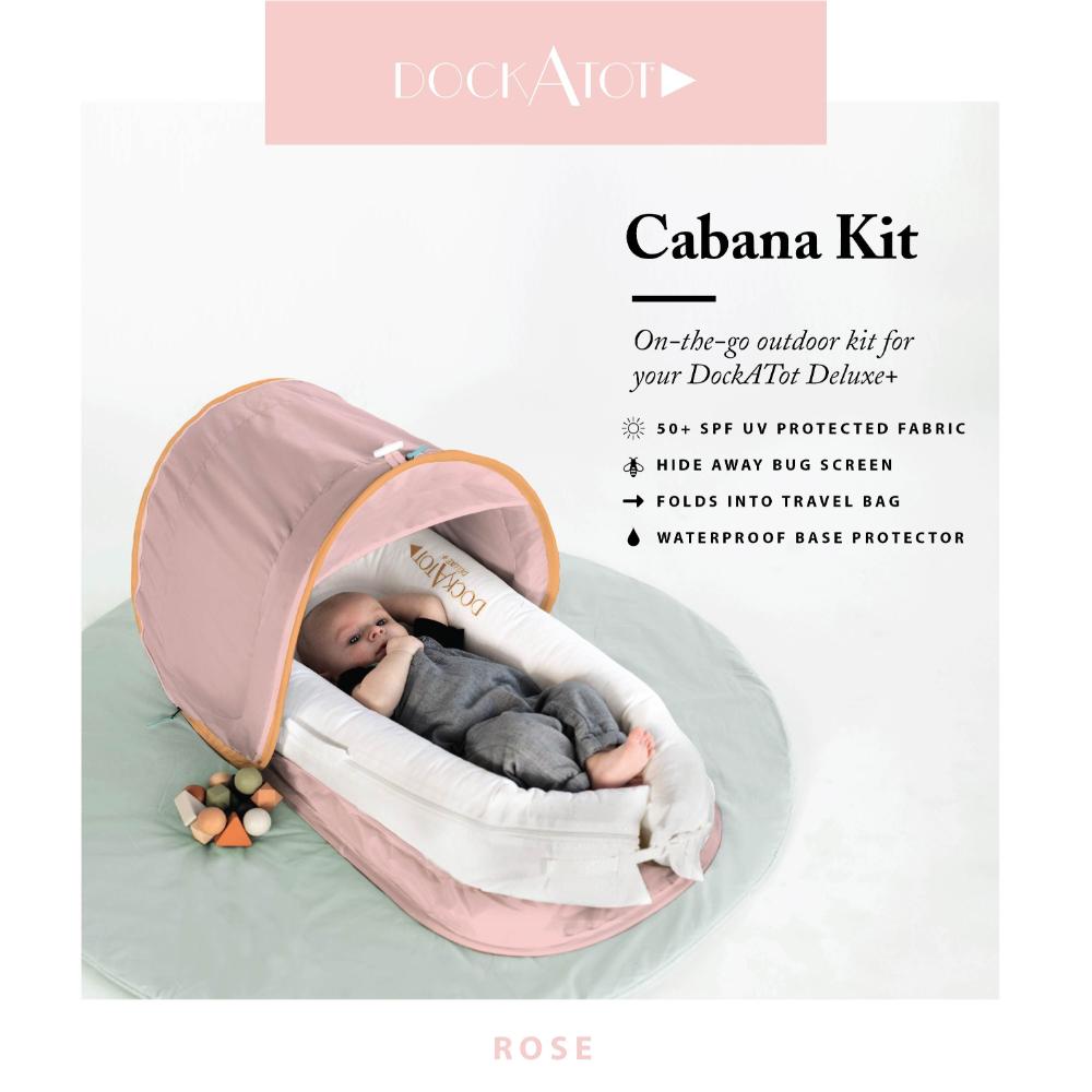 Dockatot - Cabana Kit For Deluxe+ Dock - Rose