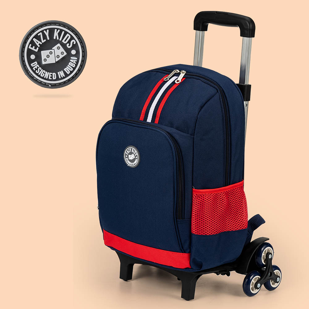 Eazy kids - Back to School - 16" Hero School Backpack - Blue