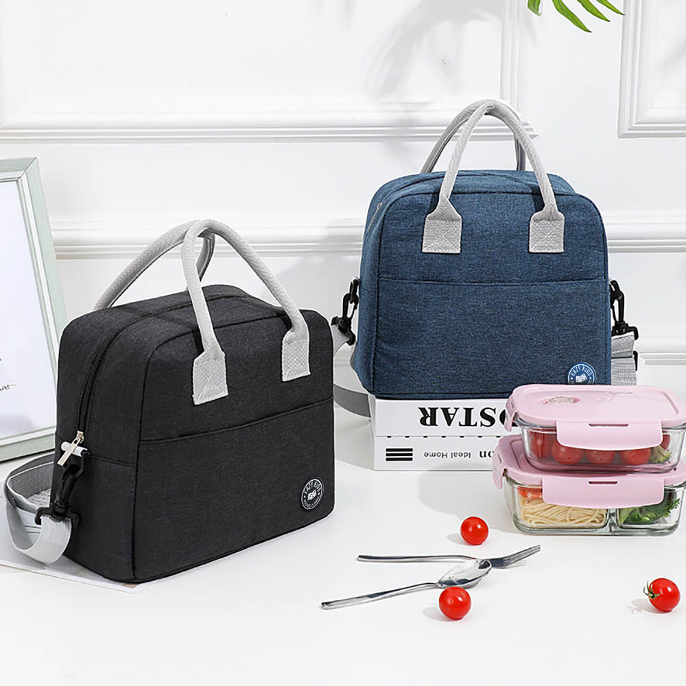 Eazy kids - Bento Box with Insulated Lunch Bag & Cutter Set - Combo - Unicorn Lovers