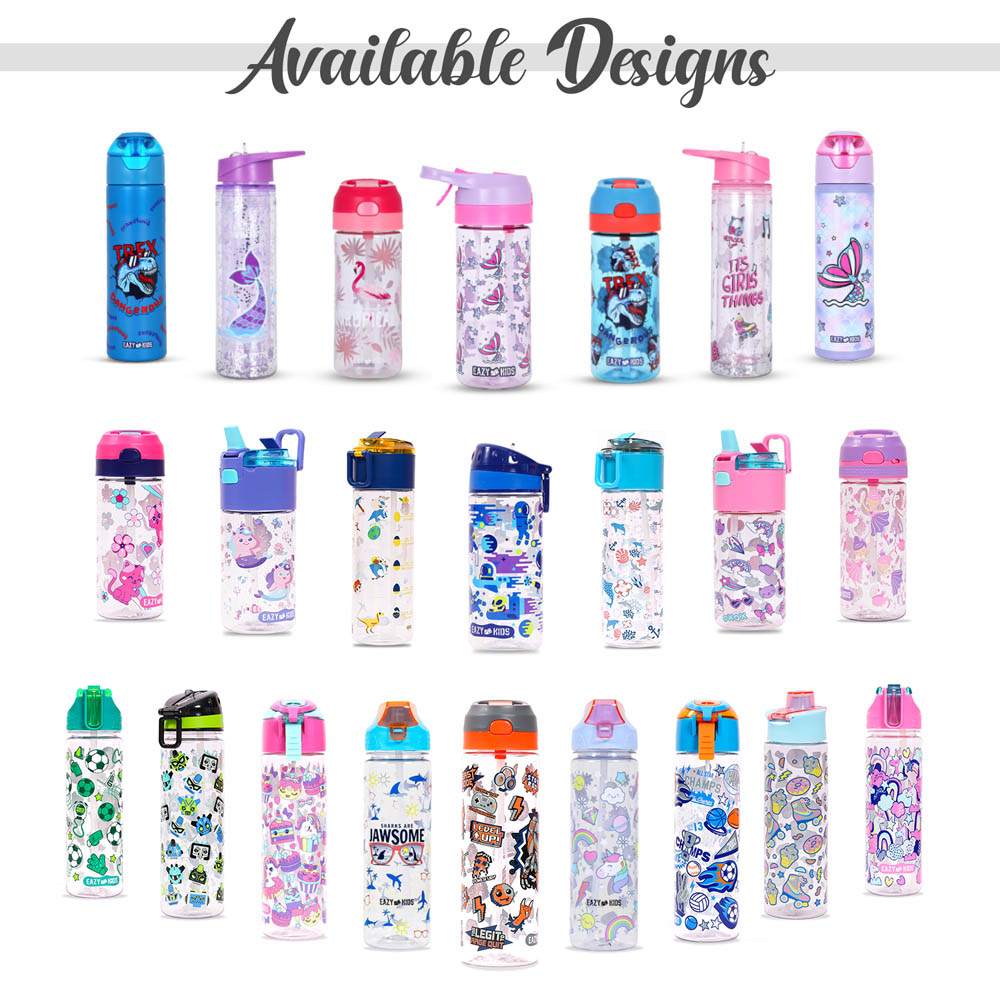 Eazy kids - Insulated SS Water Bottle with Spray Mermaid - 640ml