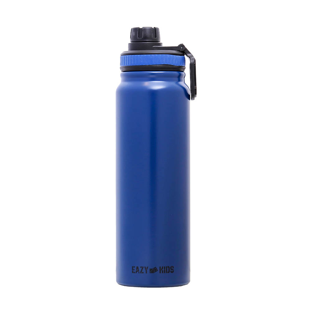 Eazy kids - Insulated Tracking Water Bottle - Blue, 800ml
