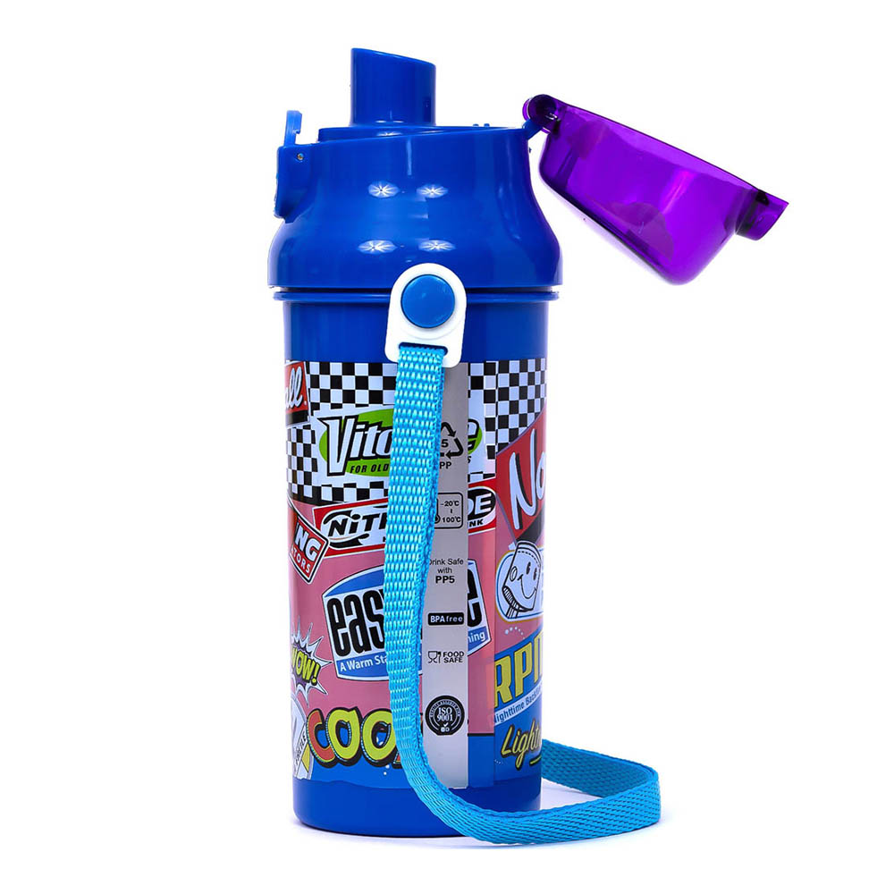 Eazy kids - Water Bottle 600ml - Blue
