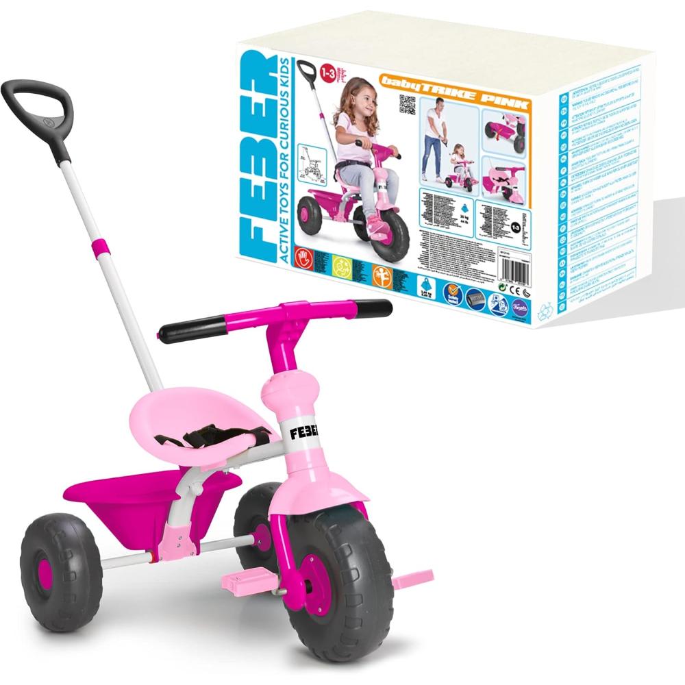 Feber - Trike Baby Tricycle - Pink