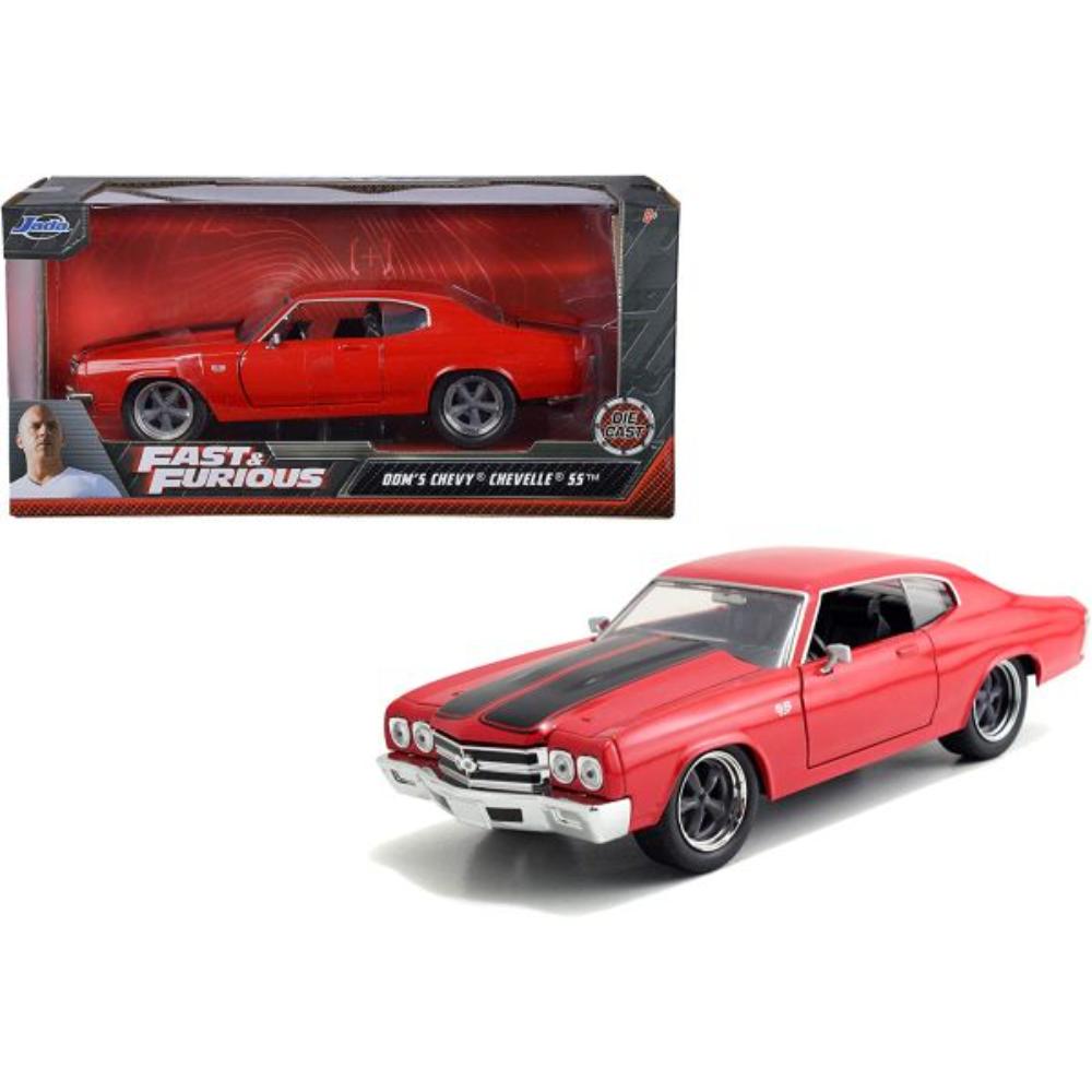 Jada - Fast And Furious Doms Chevy Chevelle Ss - Red 1/24 Scale