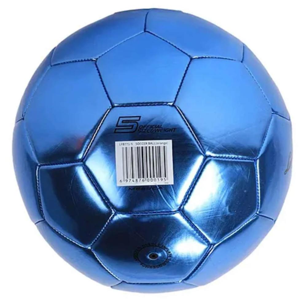 Lamborghini - 5 Matelic PVC Soccer Ball - Blue