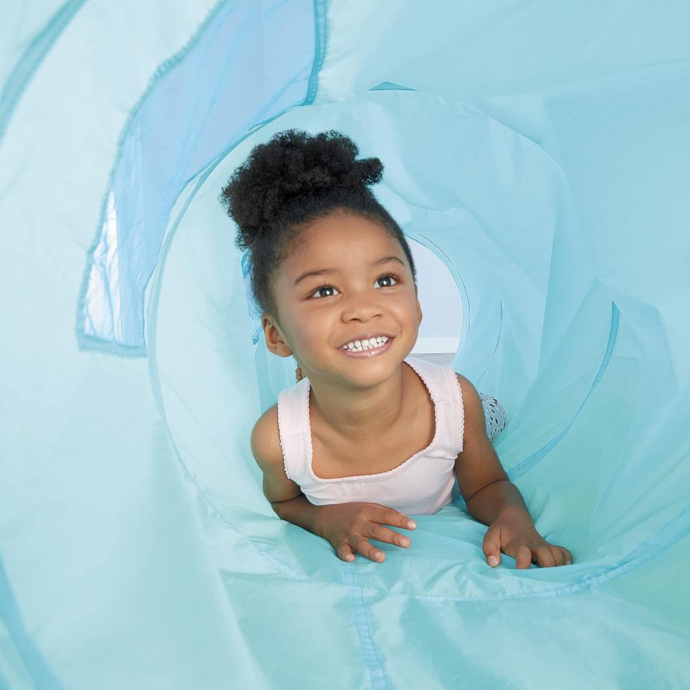 Little Tikes 2-in-1 Activity Tunnel with Ball Drop Game For 1+ Year