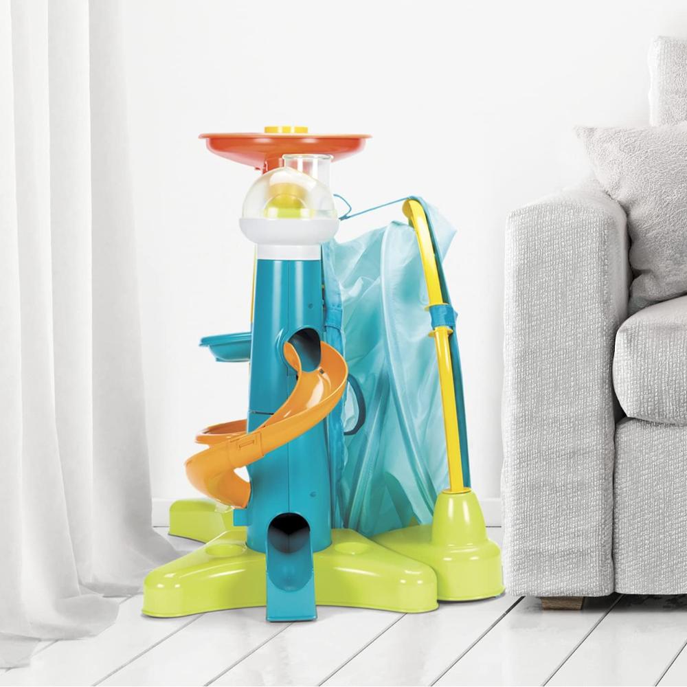 Little Tikes 2-in-1 Activity Tunnel with Ball Drop Game For 1+ Year