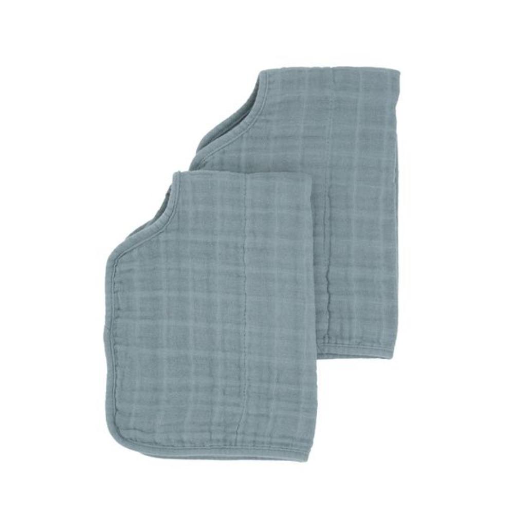 Little Unicorn - Cotton Muslin Burp Cloth 2 Pack - Sea