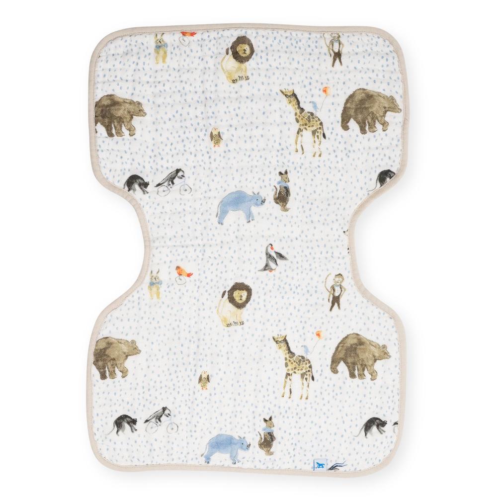 Little Unicorn - Cotton Muslin Burp Cloth - Party Animals