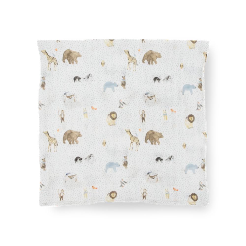 Little Unicorn - Cotton Muslin Swaddle 3 Pack - Party Animals