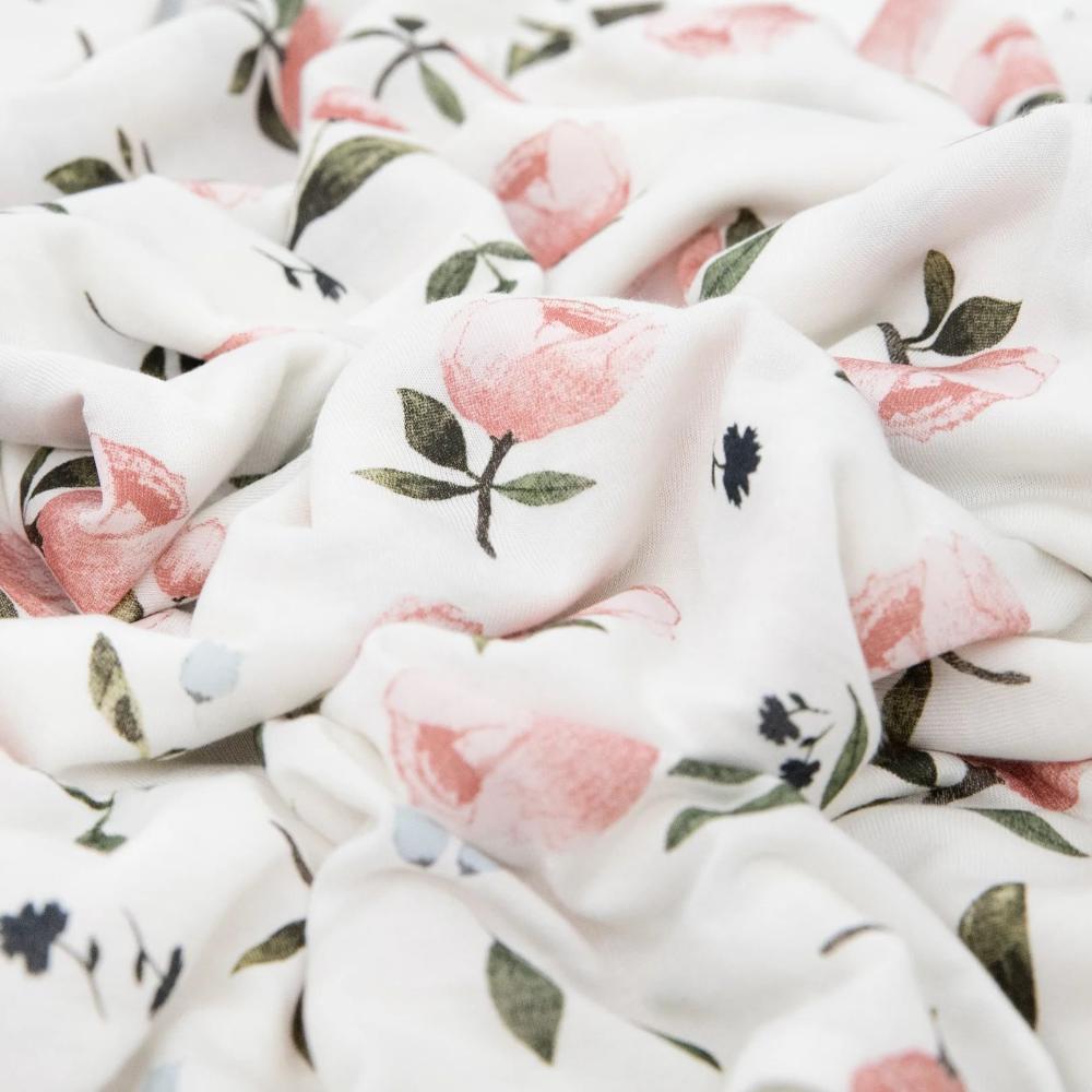 Little Unicorn - Stretch Knit Swaddle 2 Pack - Watercolor Rose