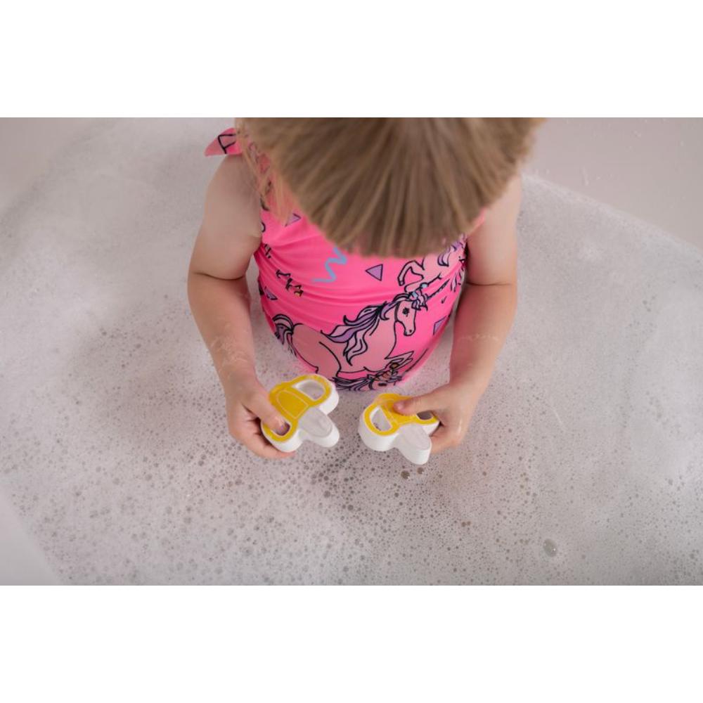 Matchstick Monkey - Bathtime Sinking/ Floating Toys - Banan/ Leaf