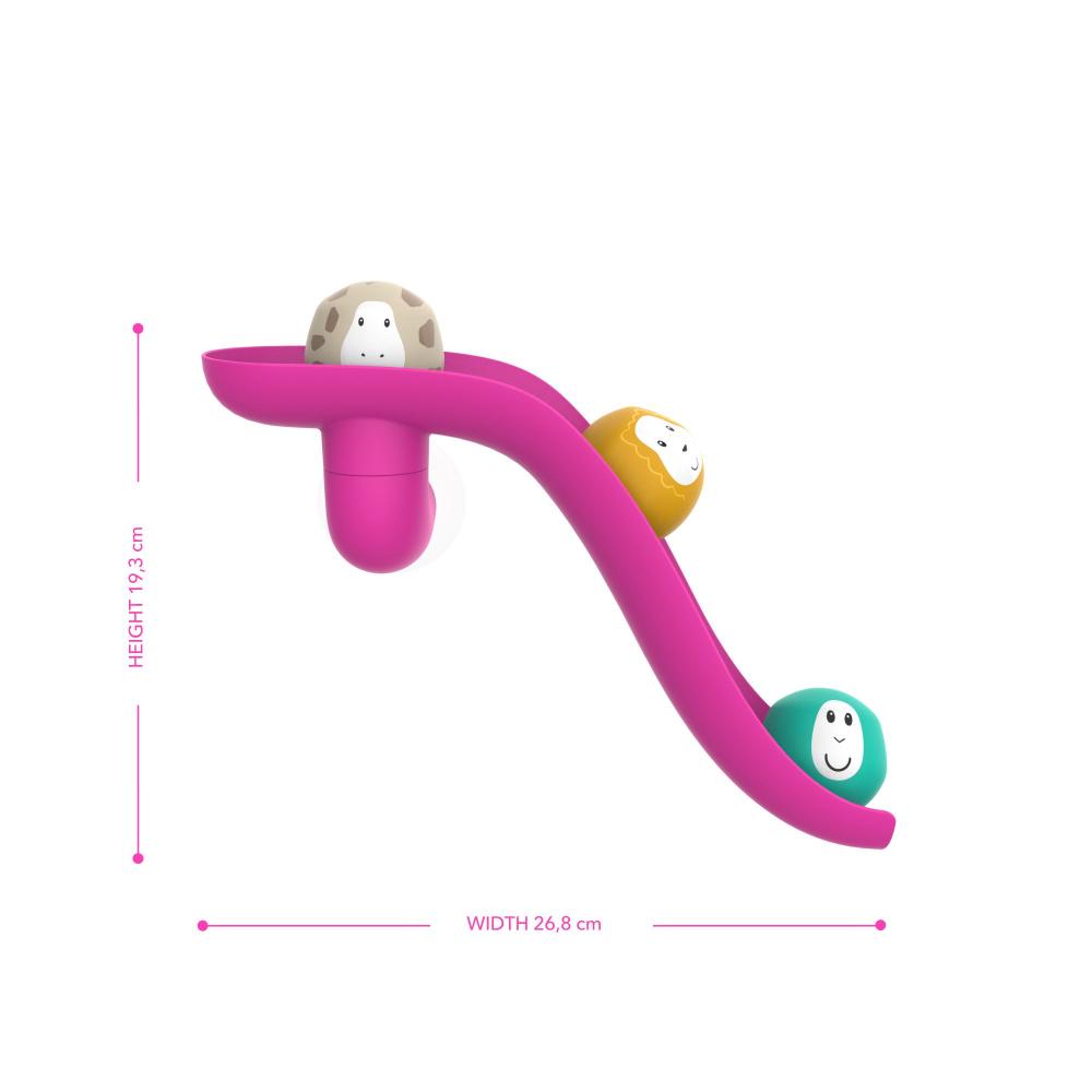 Matchstick Monkey - Bathtime Slide Set - Pink