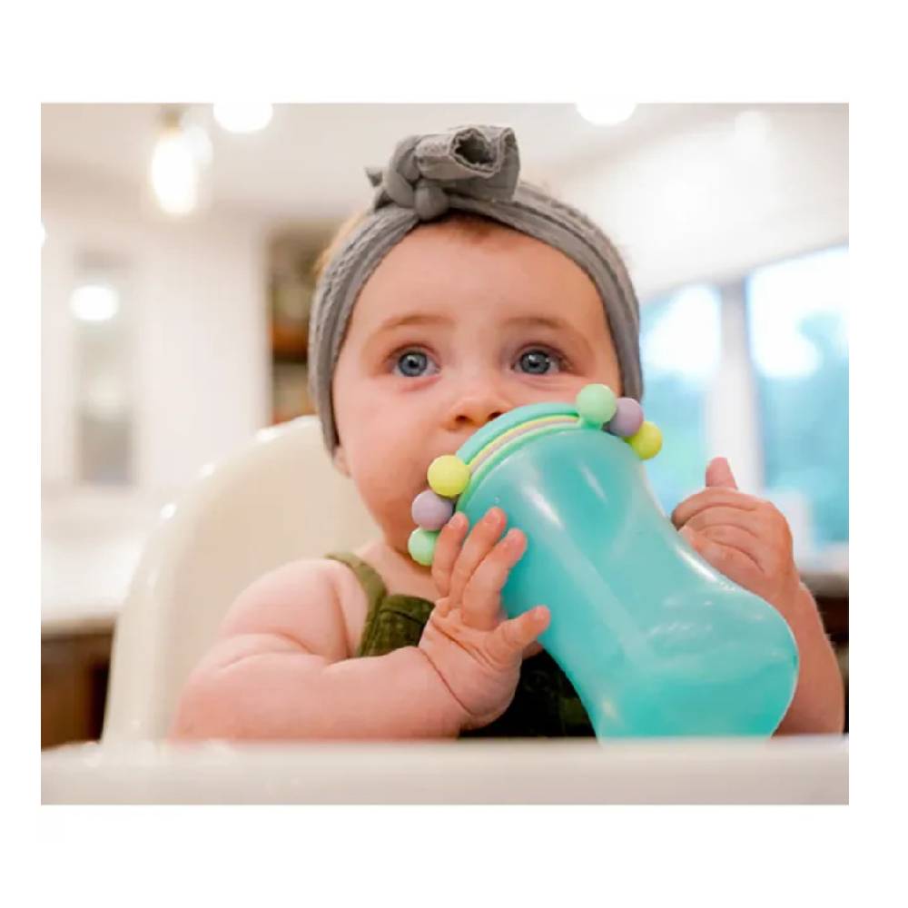 Melii - Abacus Sippy Cup 340 Ml Turquoise