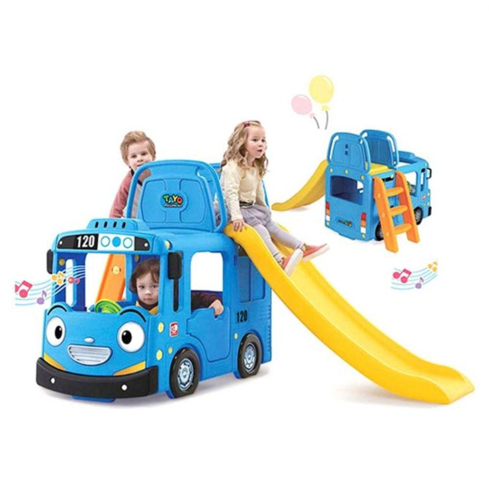 MYTS - Bus 3 In 1 Slide Playset - Blue