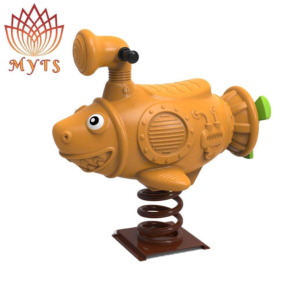 MYTS - Outdoor Baby Shark Playground Spring Rider