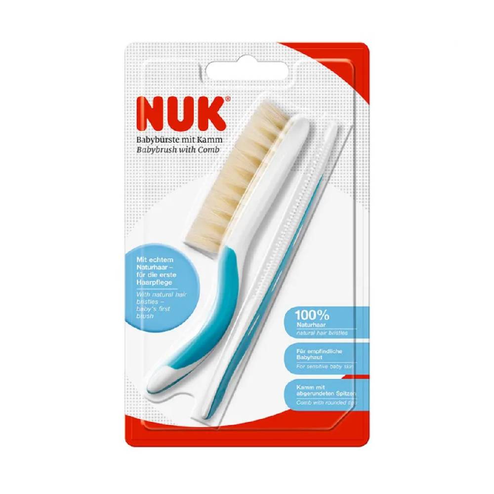 Nuk - Baby Hairbrush With Comb