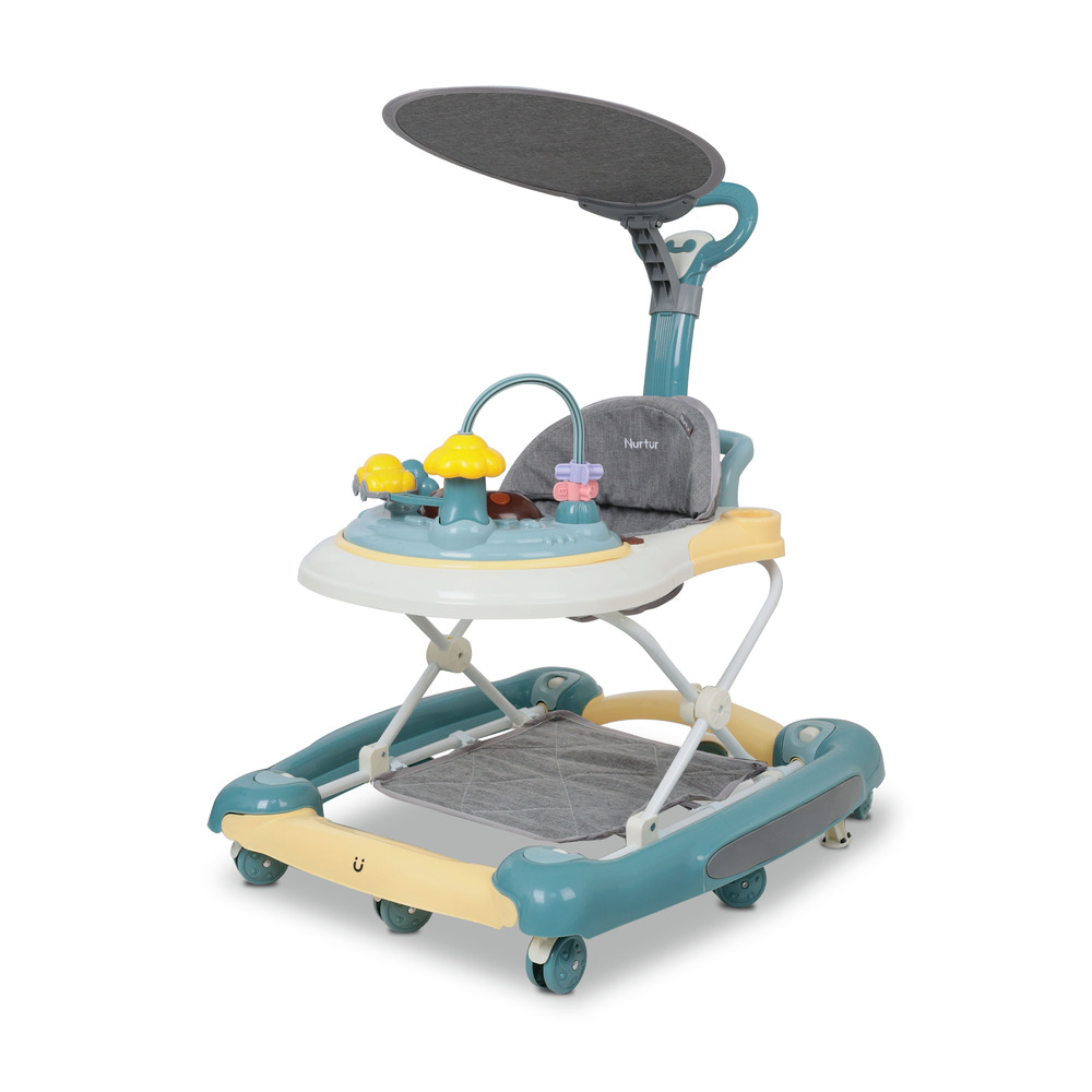 Nurtur - 2 in 1 Baby Walker - Multifunction Adjustable 5 Gear