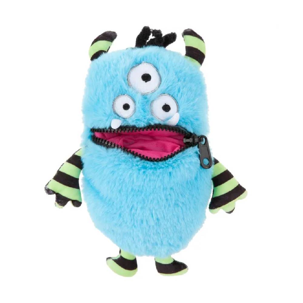 PMS - Worry Monster | 15cm Rabbit Fur Soft Plush Toy | With Clip-on