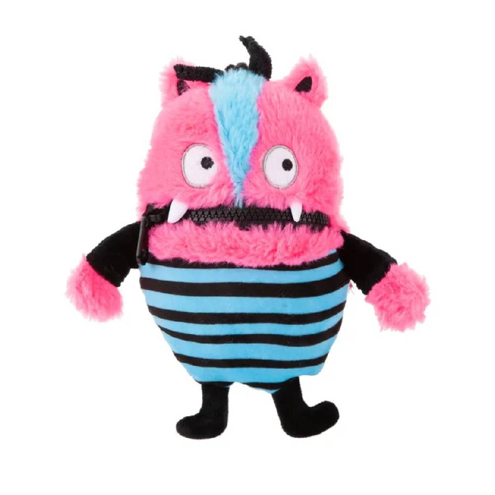 PMS - Worry Monster | 15cm Rabbit Fur Soft Plush Toy | With Clip-on