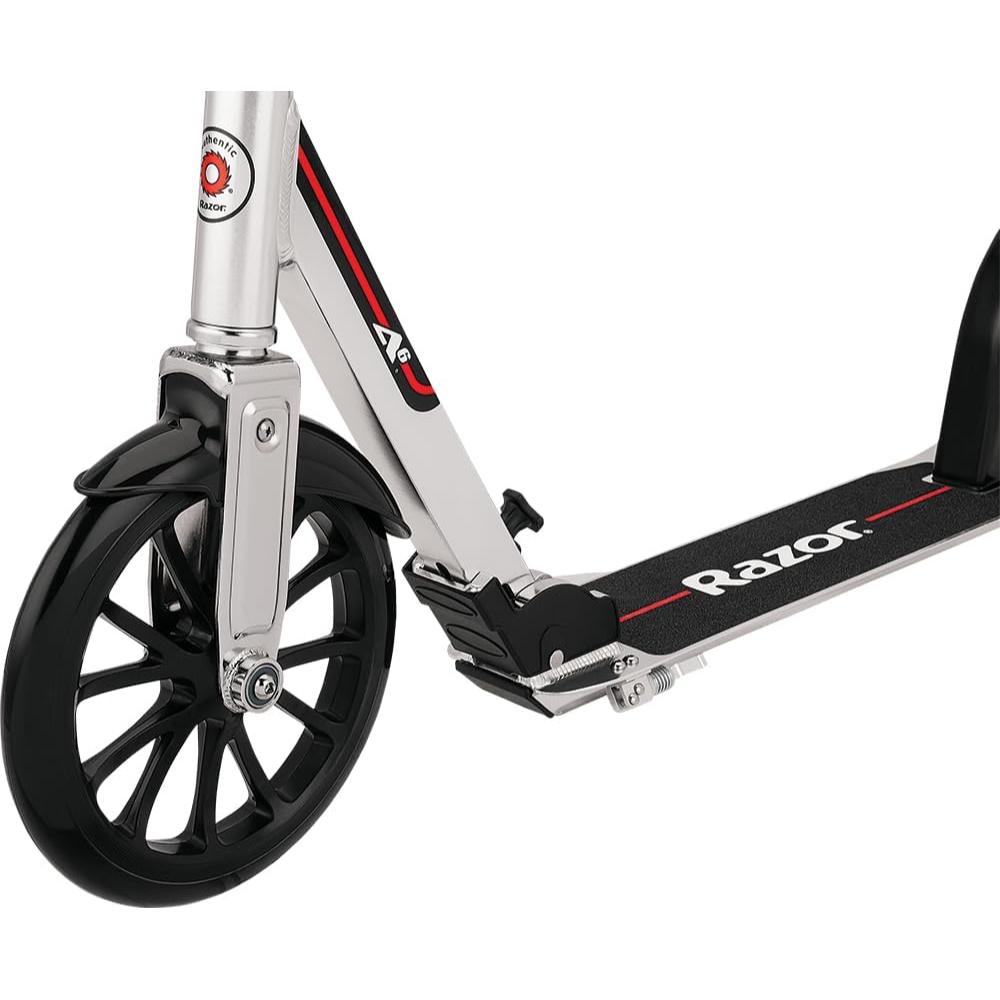 Razor - A6 Kick Scooter - Silver For 5+ Years