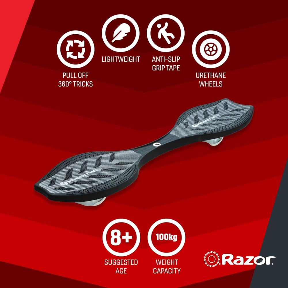 Razor - Ripstik Ripster Air Pro 23l Skateboard - Black