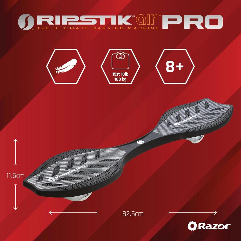 Razor - Ripstik Ripster Air Pro 23l Skateboard - Black