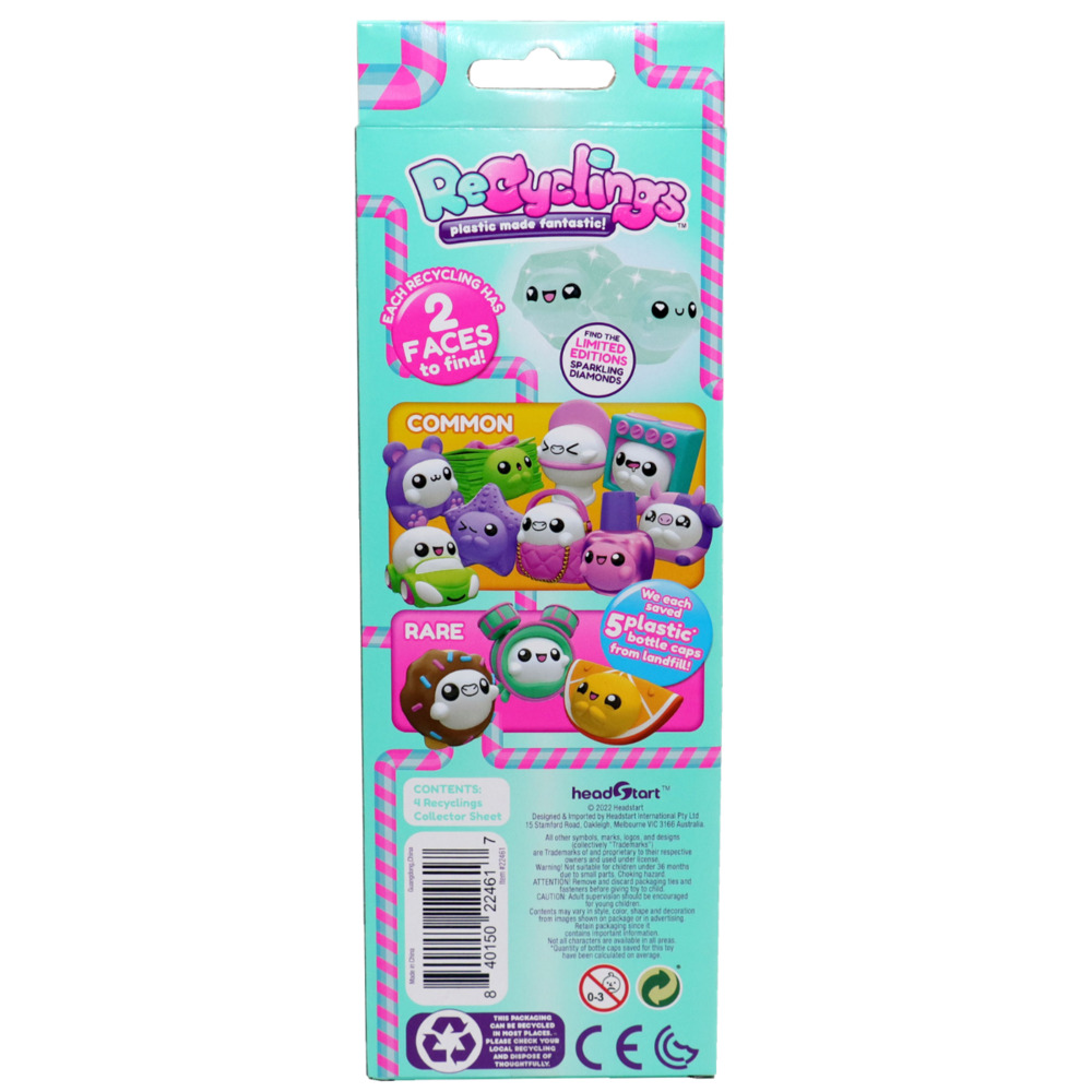 Recyclings - Collectible 4 Pack S2-Assorted