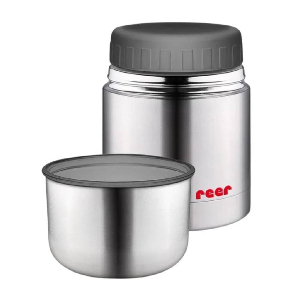 Reer - Stainless Steel Wide Mouth Double Wall Insulated Thermal Food Jar