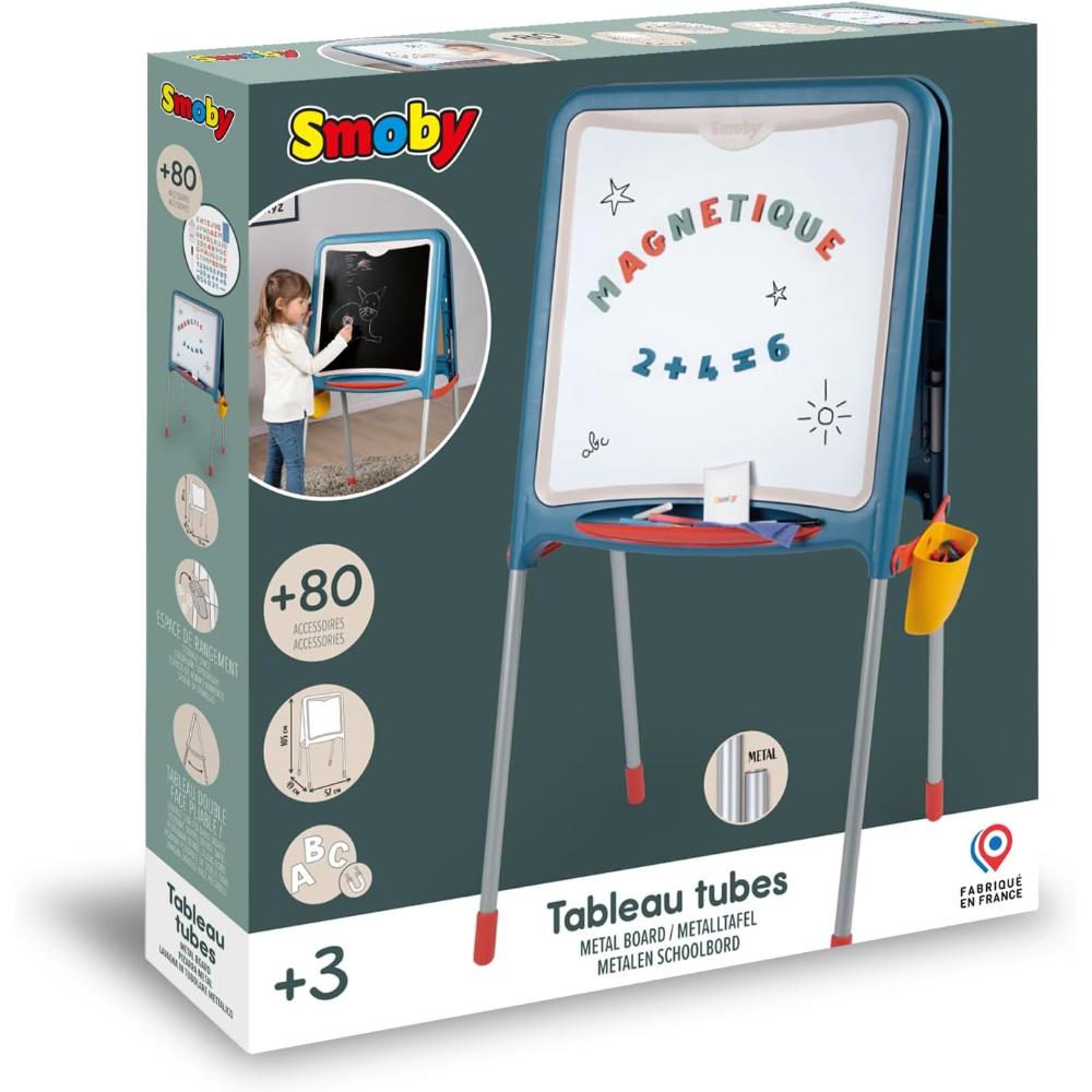 Smoby - Metal Board 2 In 1 - 3+ Years