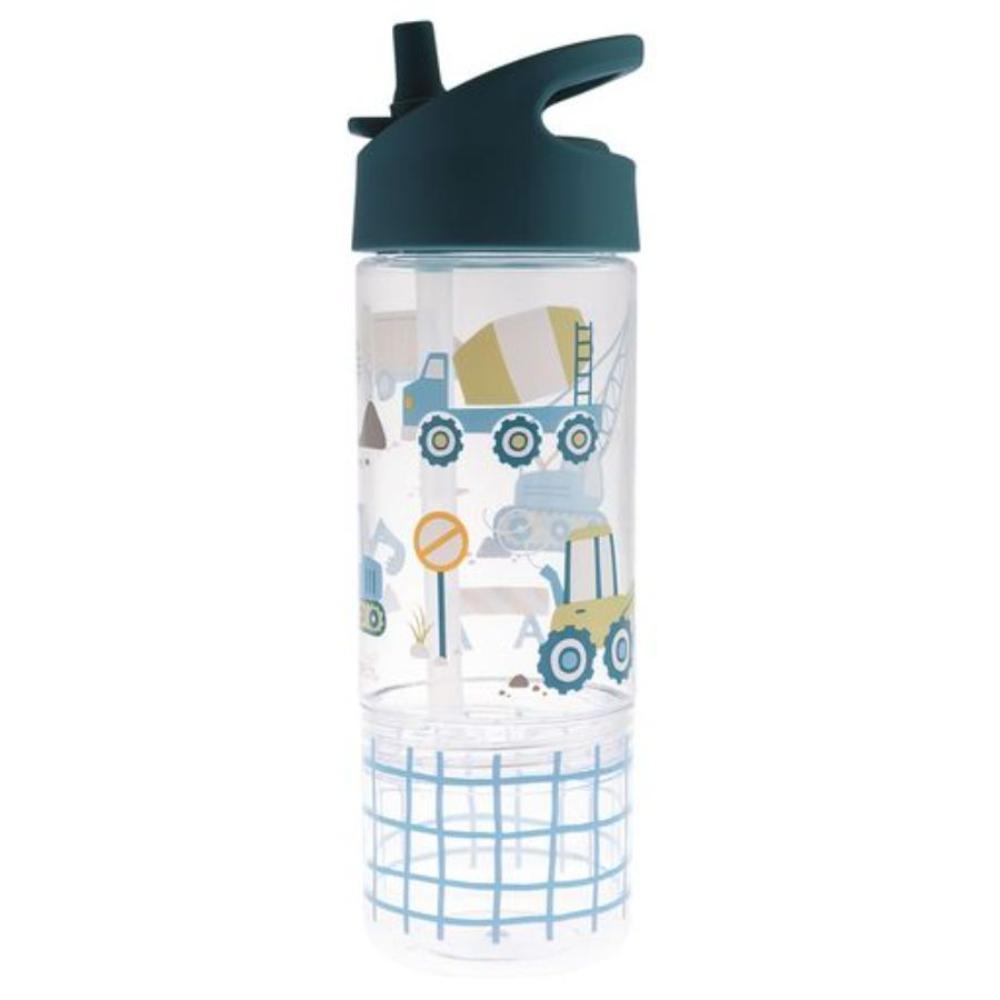 Stephen Joseph - Double Wall Insulated Stainless Steel Bottle Blue - Bunny